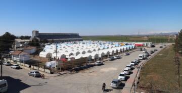 Başkan Turanlı: Çadır Kentin alt yapı hazırlıkları tamamlandı